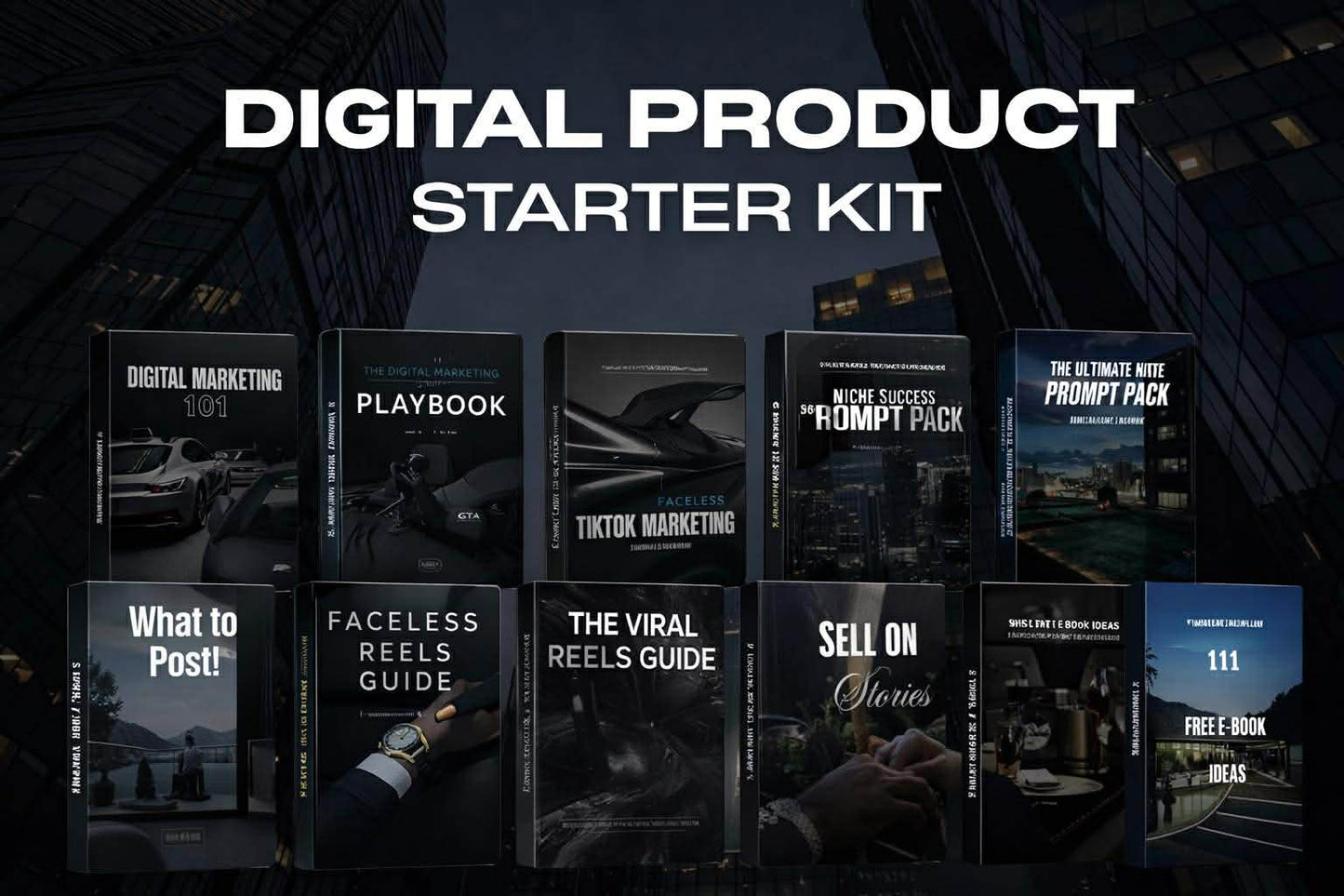 Digitales Produkt Starter Kit