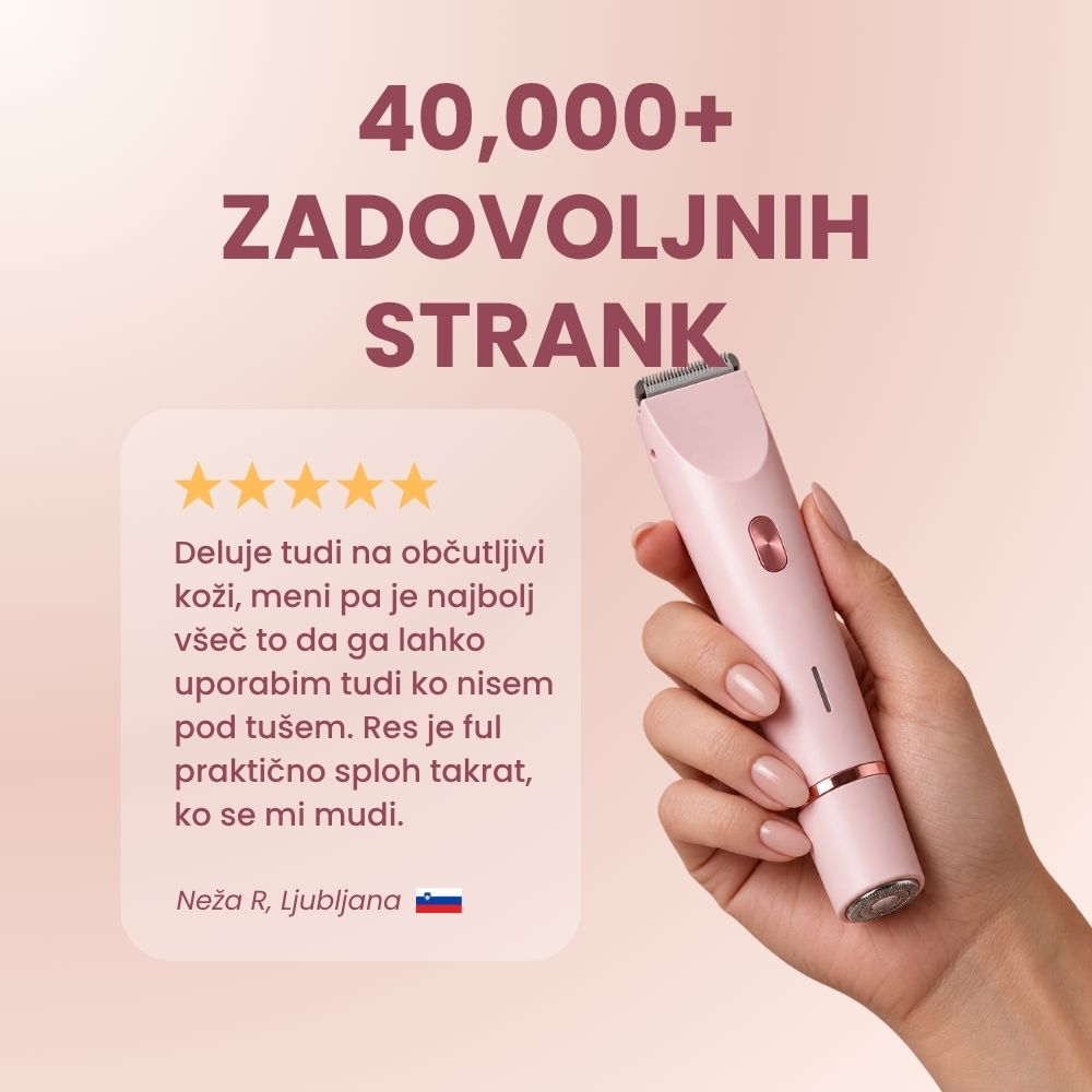 LadyShaver - 2v1 Električni Bikini Brivnik