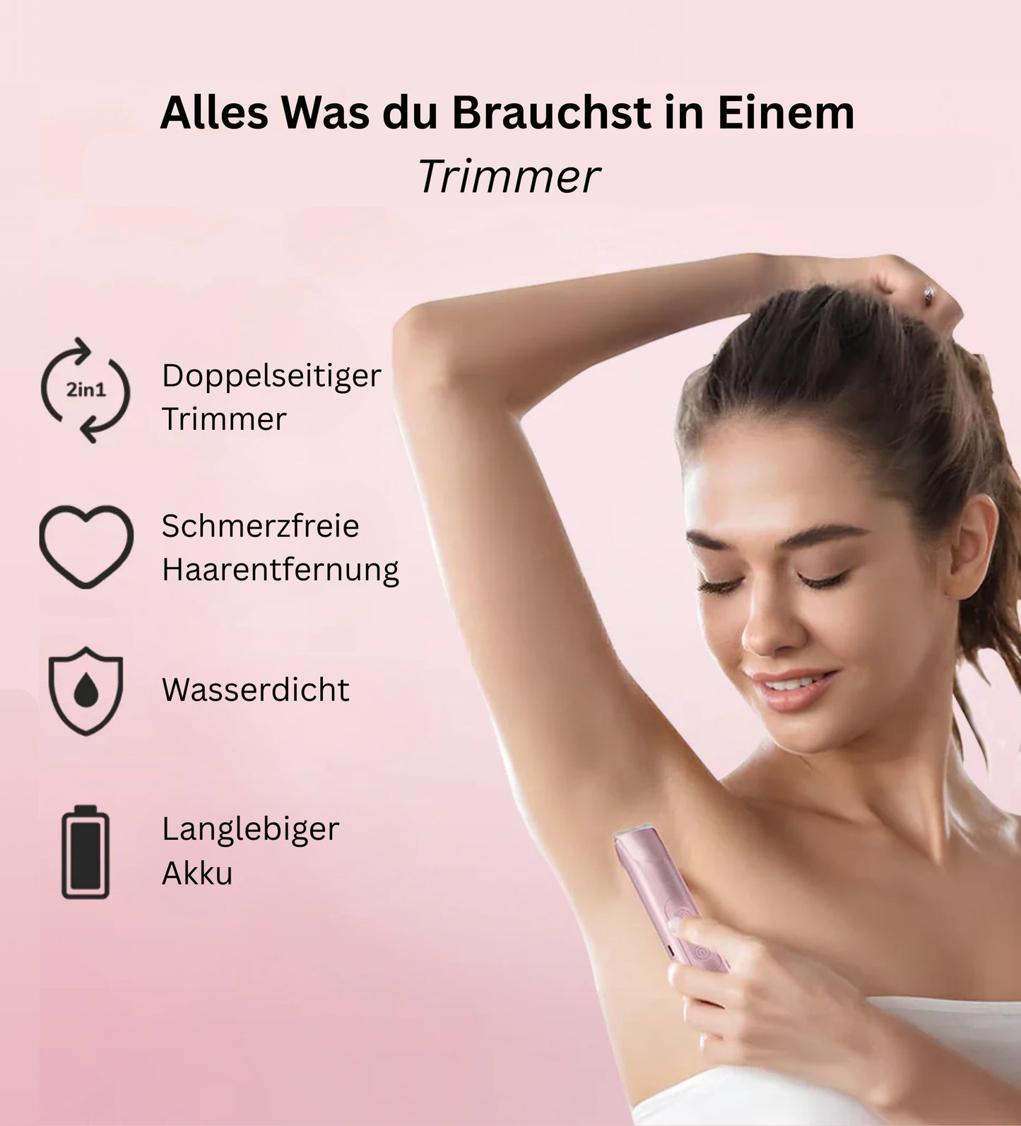 Lemi 2 in 1 Bikini Trimmer