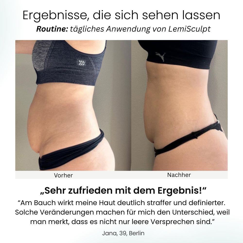 Straffung und Festigung mit nur 15 Minuten täglich von zu Hause aus.