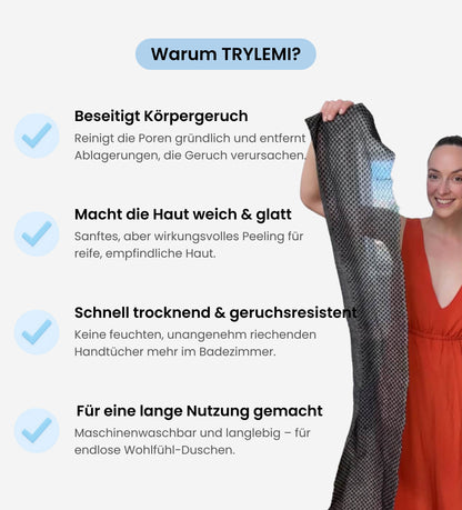 Trylemi Japanisches Peelingtuch