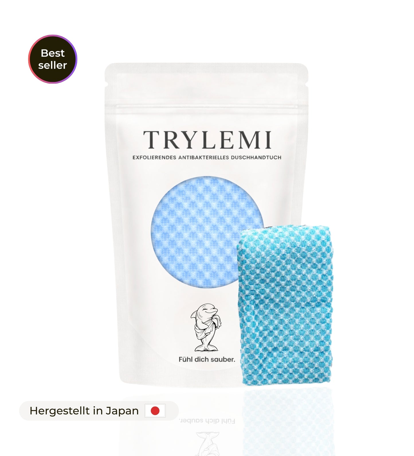 Trylemi Japanisches Peelingtuch