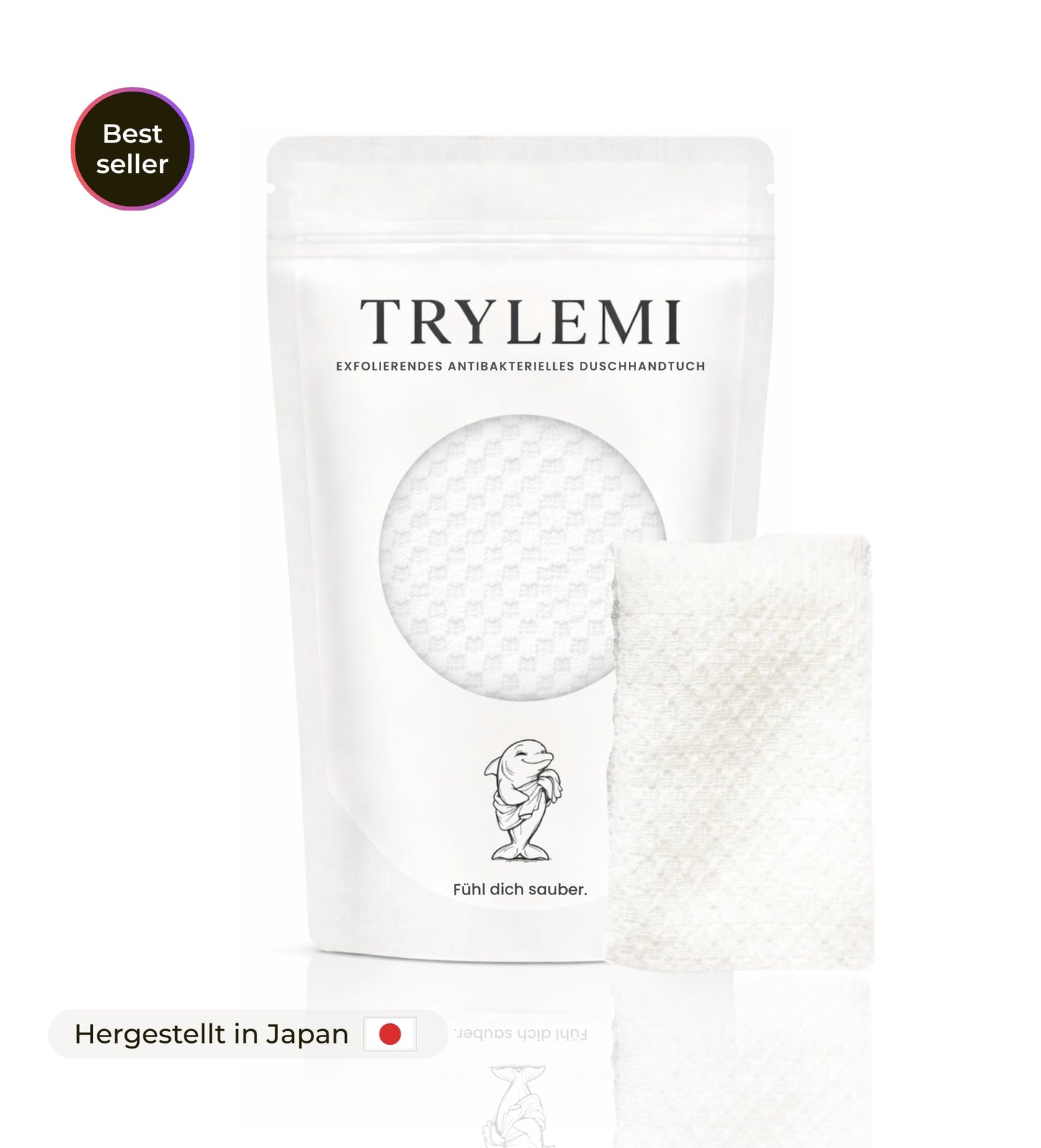 Trylemi Japanisches Peelingtuch