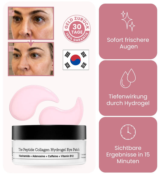 Peptid-Kollagen Hydrogel-Augenpads