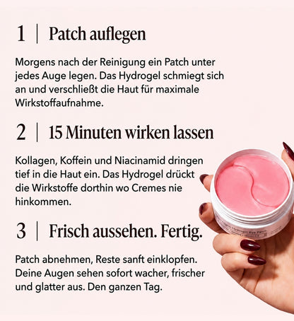 Peptid-Kollagen Hydrogel-Augenpads
