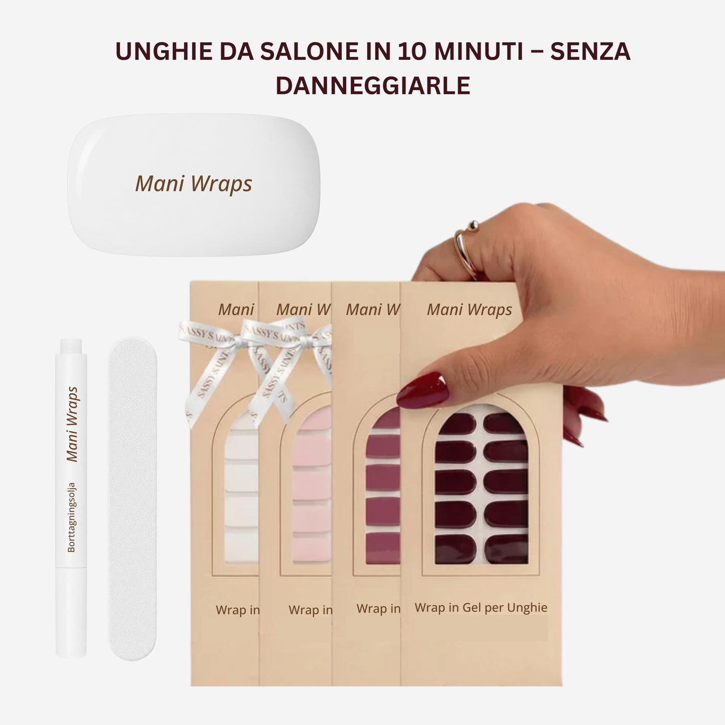 Wrap in Gel – Kit Completo