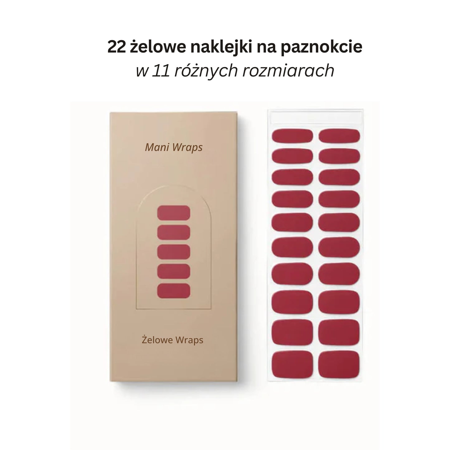Żelowe Wraps – Kompletny Zestaw